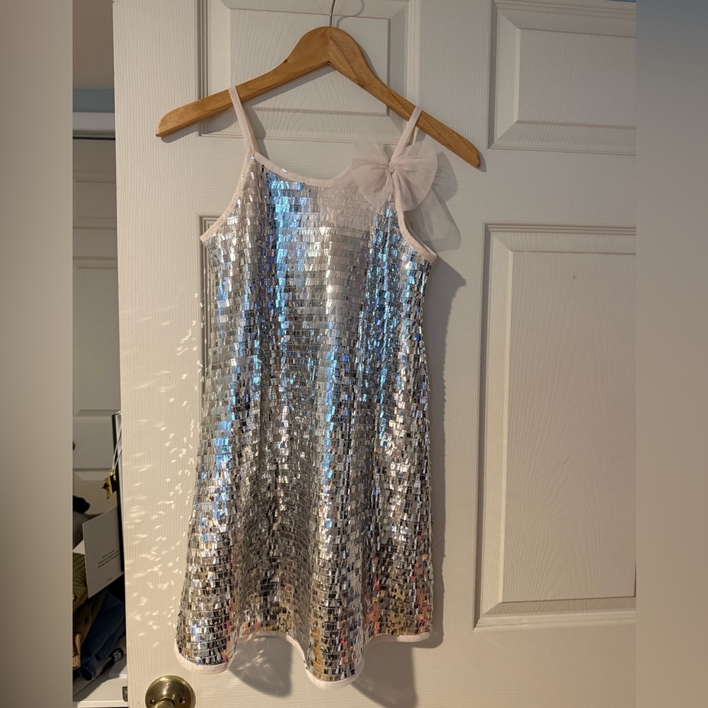Kids' Paette Bow Party Dress by Zunie - NWT - size 10